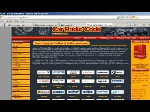 Clarion Radio Decoder Software